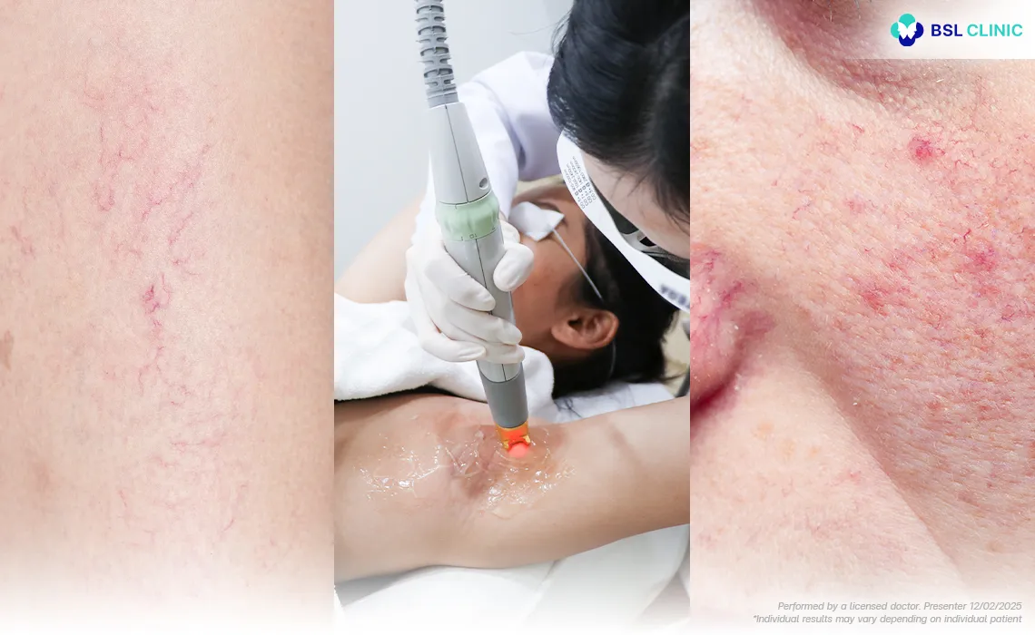 Hair removal facial and leg veins rosacea Cutera CollGlide Vantage