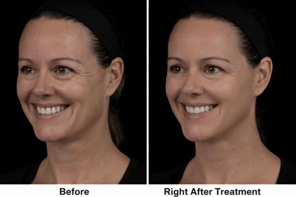 Case 1 — Restoring Youthful Contours (Age 43)