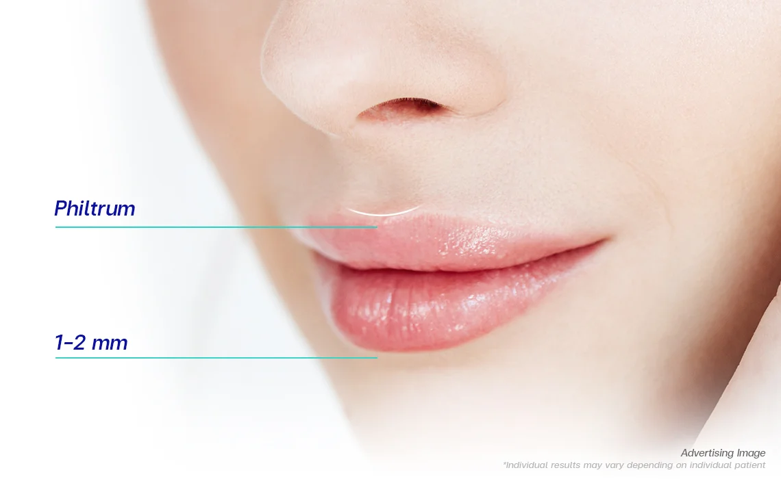 Side View Features of Ideal Lips