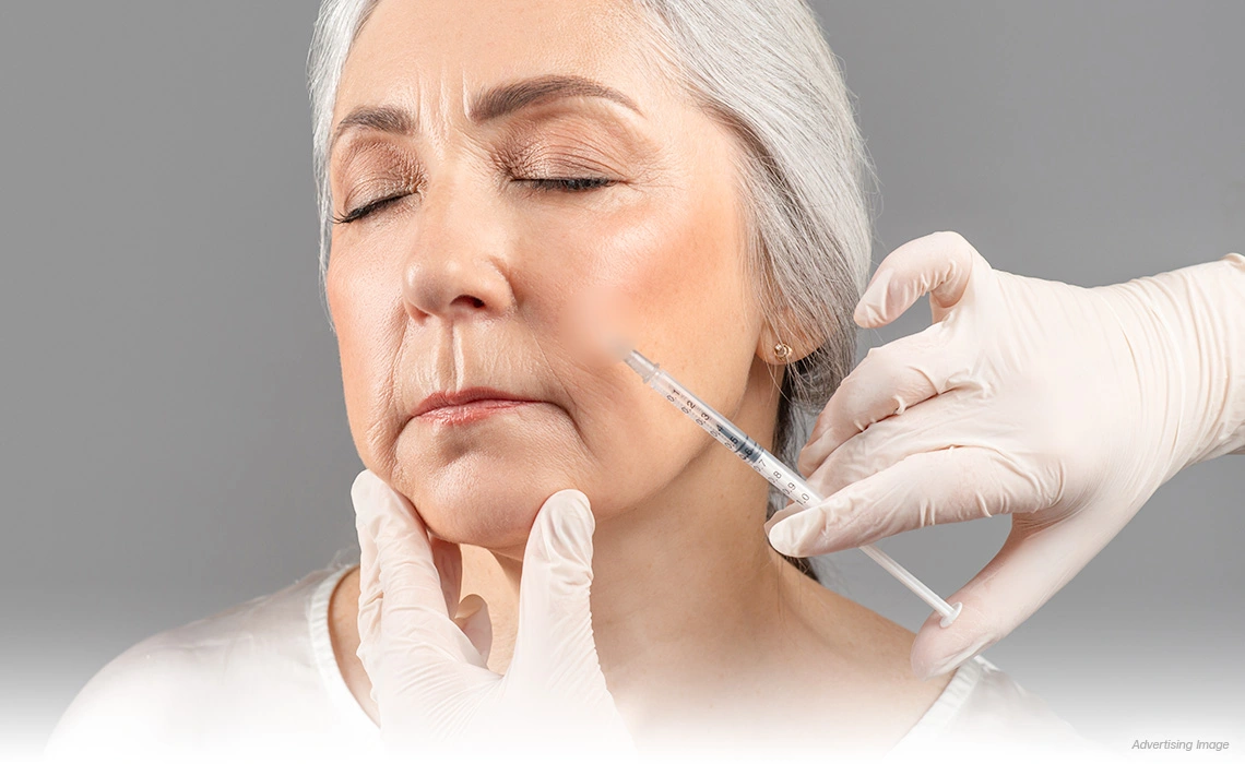 ha filler face lift treatment for volume loss cheeks temples and under eyes