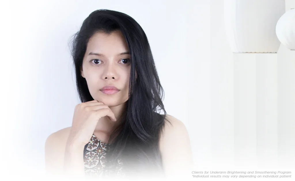 client Underarm Brightening and Smoothening