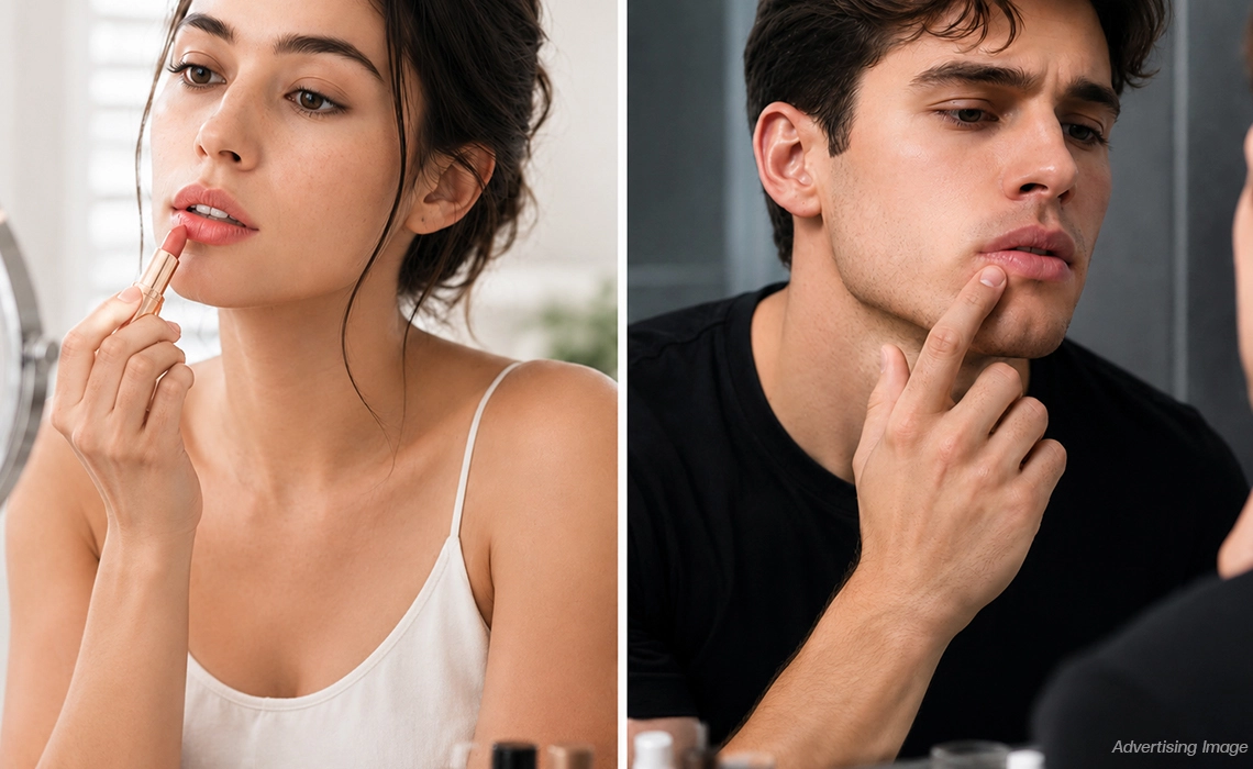 People concerned about Fordyce spots on the lips and their appearance