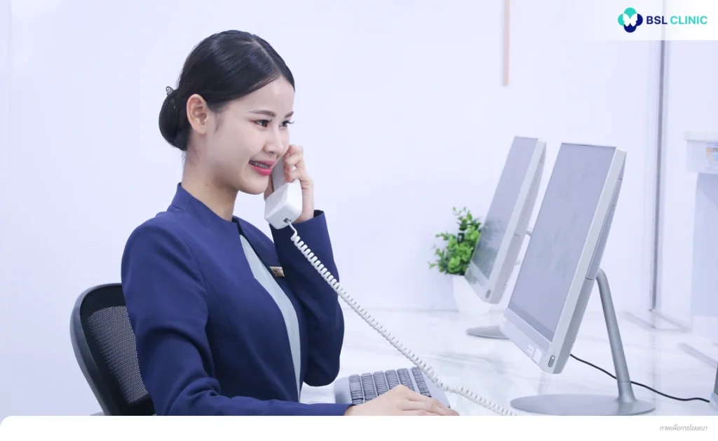 ดูแลหลังทำและติดตามผลการรักษาต่อมไขมันที่ปาก