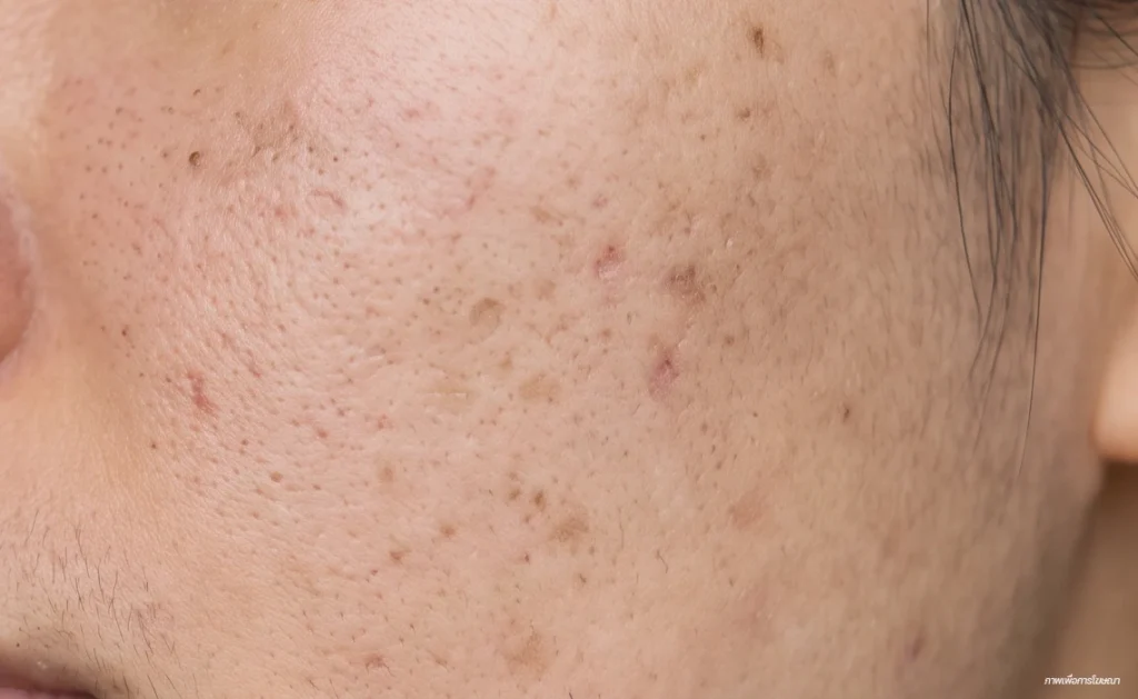 รอยดำสิว post-inflammatory-hyperpigmentation
