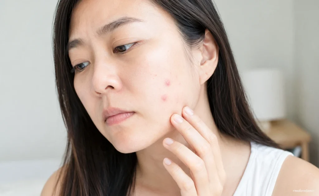 สิวไม่มีหัว-นูนๆ-สิวไม่มีหัว นูนๆ รักษายังไง มีกี่วิธี