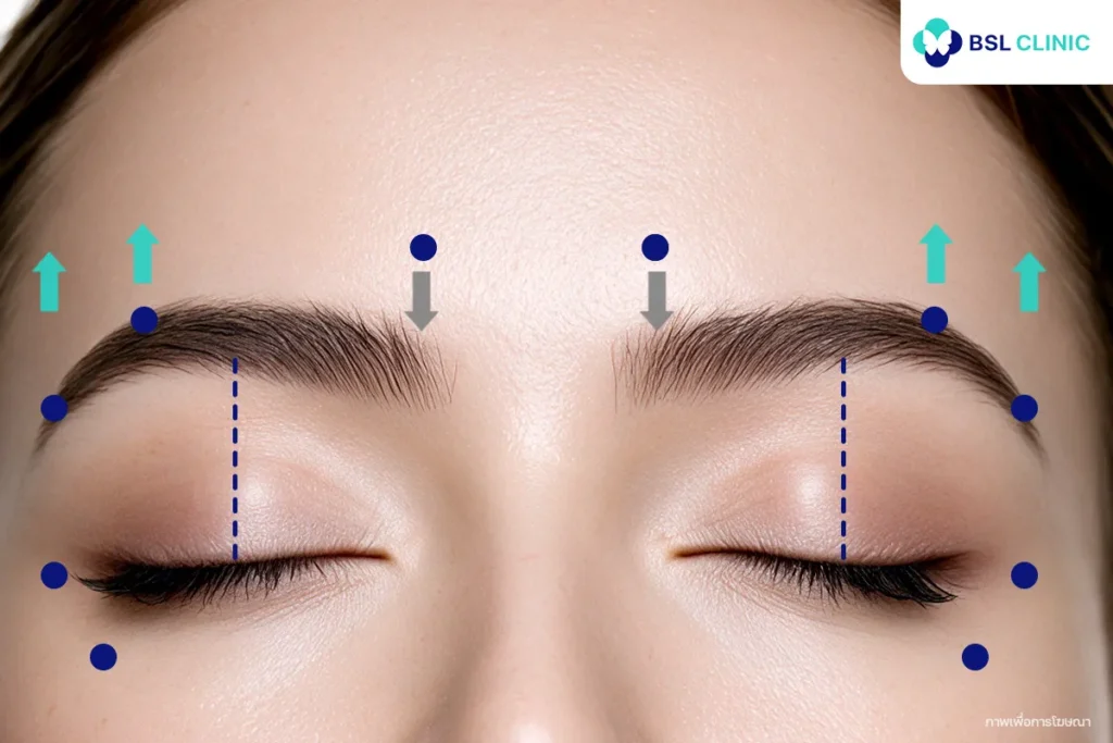 คิ้วโค้งละมุน (Soft-Arch Brow)